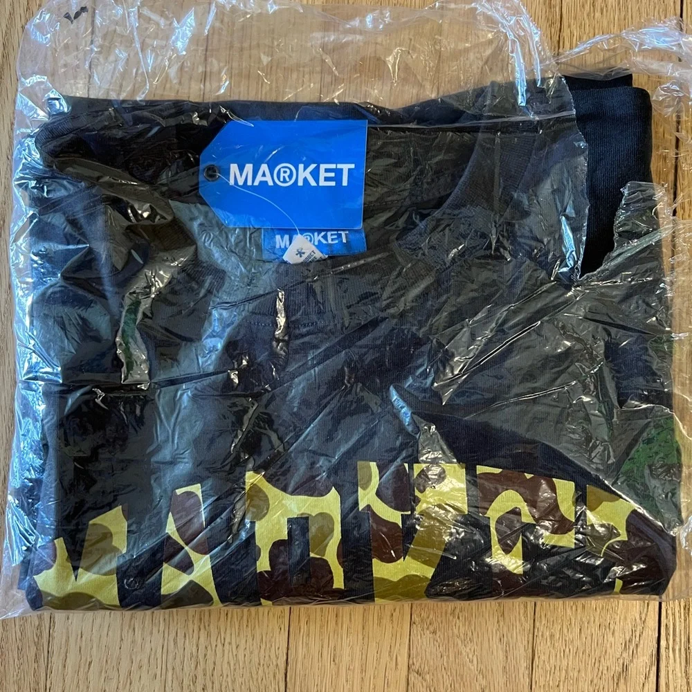 MARKET DUCK CAMO ARC T-SHIRT - Picture 4 of 4
